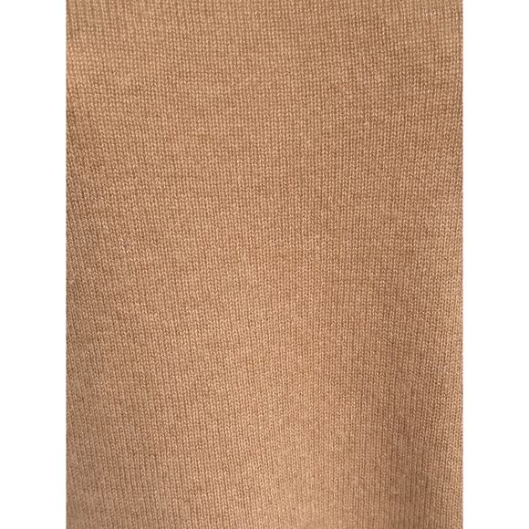 Vineyard Vines Small 100% Cashmere Tan Sweater Old Money Quiet Luxury Classic - Picture 5 of 6
